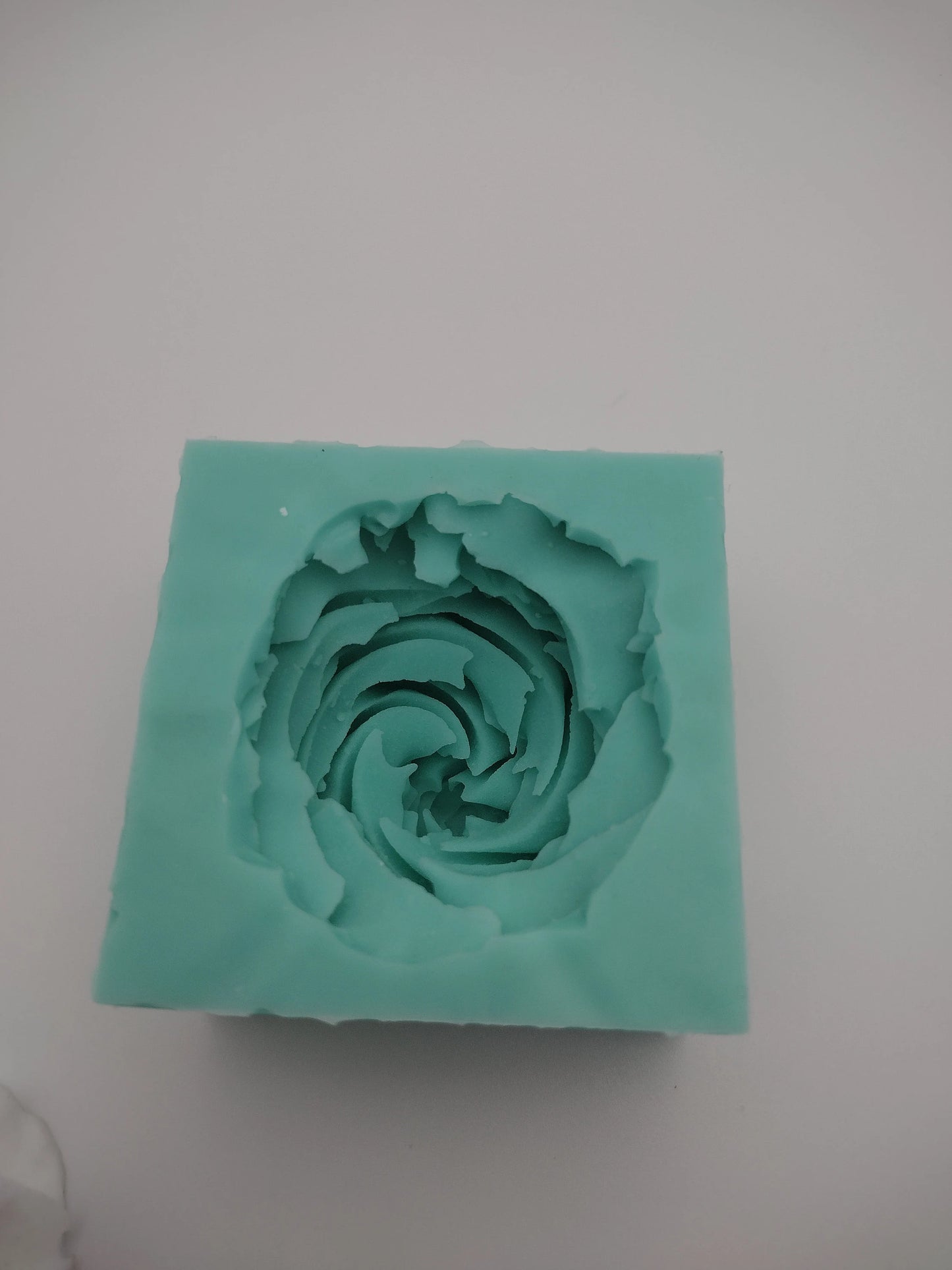 Swirl (2.0in)-Silicone Mold-Faux Fake Bake-Clay, Resin, Soap, Candle, Plaster, Fondant or Baking Mold-Two Mold Styles Available