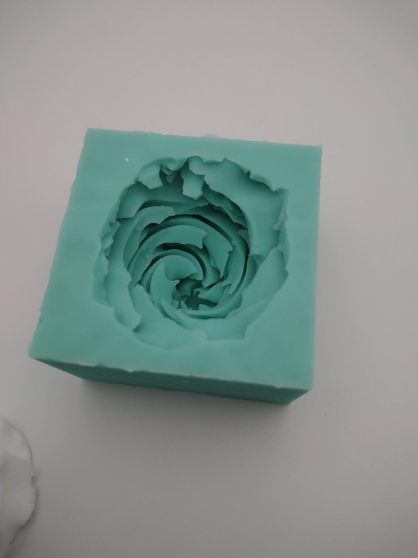 Swirl (2.0in)-Silicone Mold-Faux Fake Bake-Clay, Resin, Soap, Candle, Plaster, Fondant or Baking Mold-Two Mold Styles Available