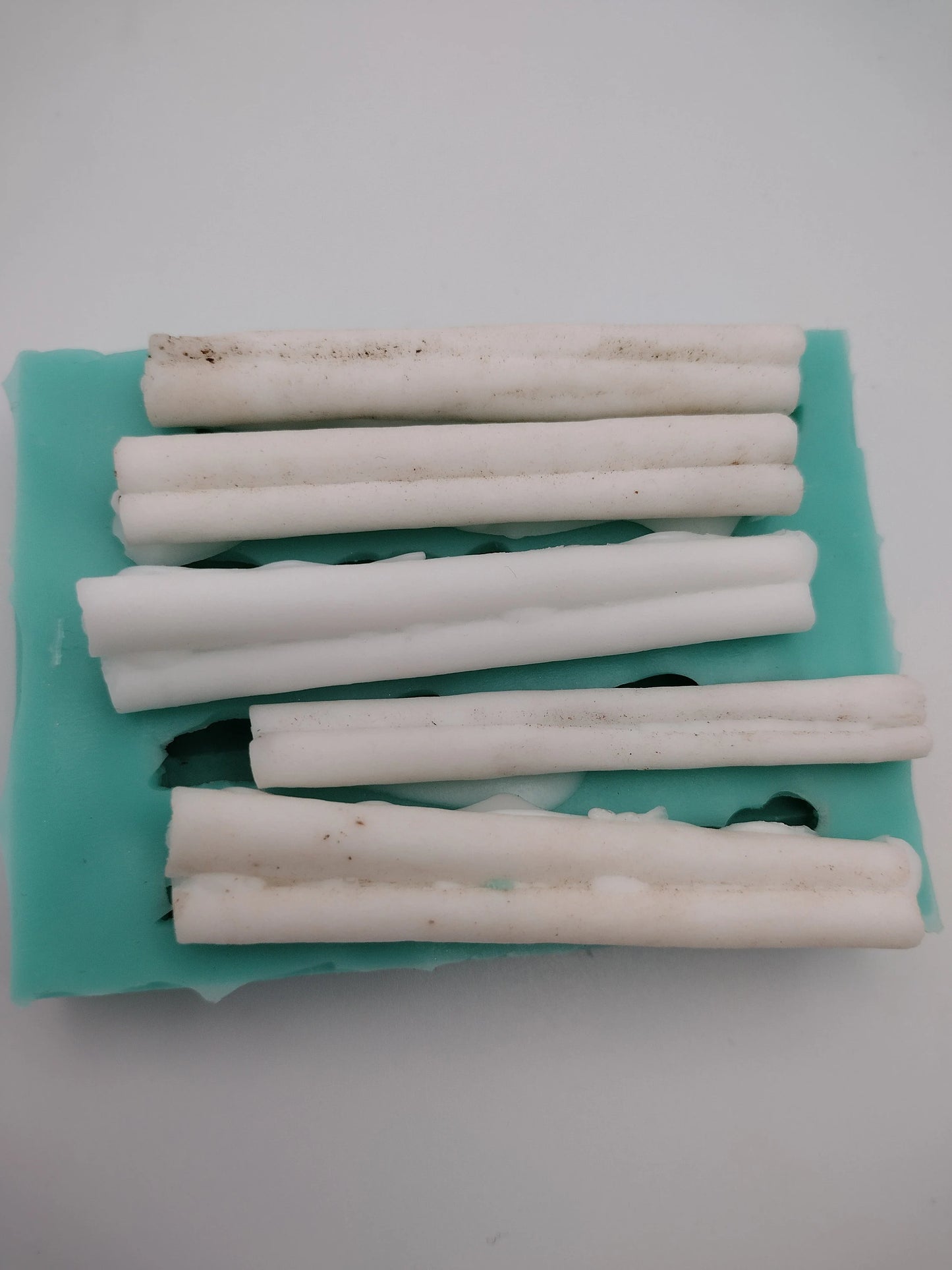 Cinnamon Sticks-4cavities-Silicone Mold-Faux Fake Bake-Clay, Resin, Soap, Candle, Plaster, Fondant or Baking Mold-Two Mold Styles Available