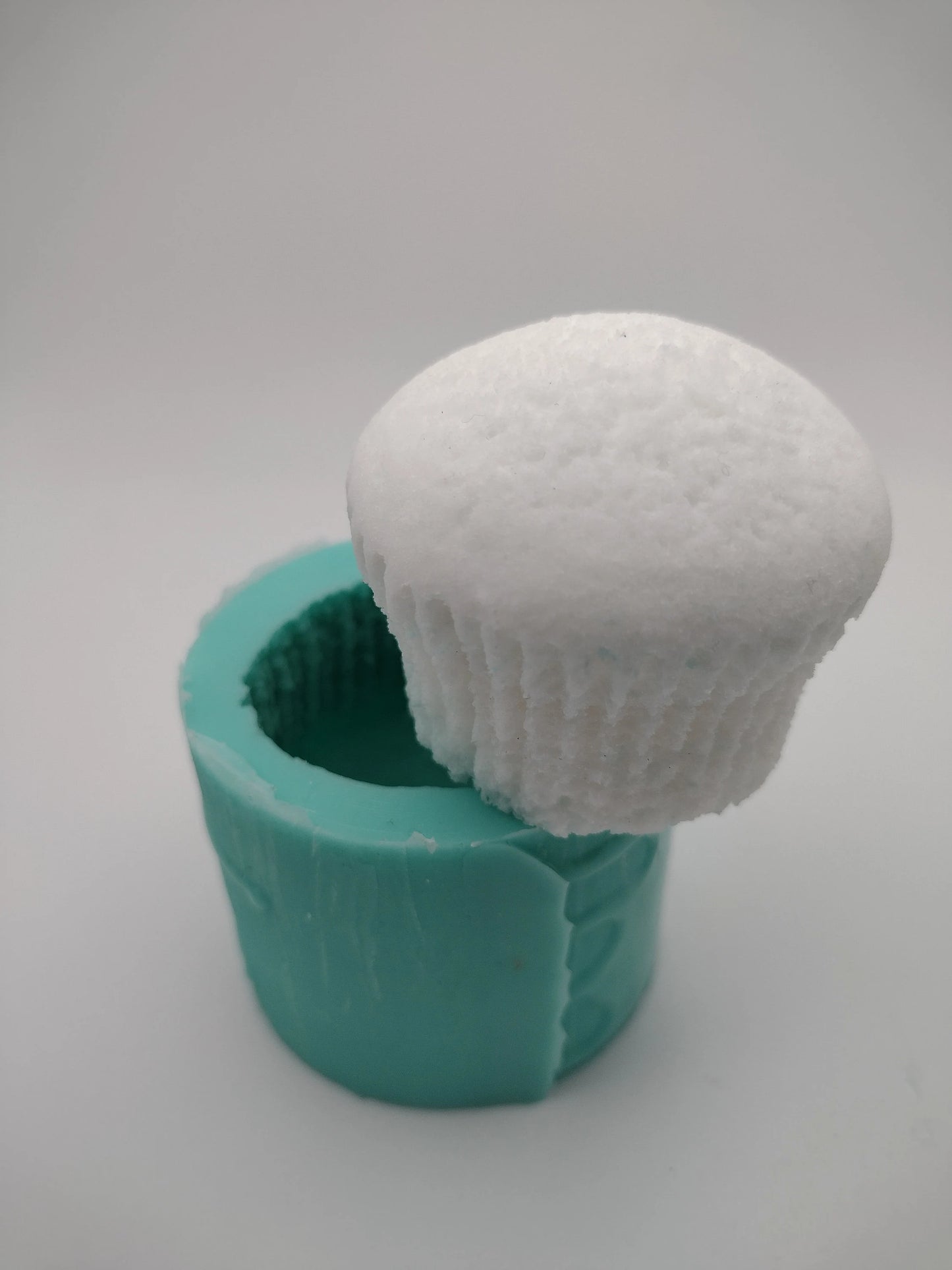 Cupcake-Silicone Mold-Faux Fake Bake-Clay, Resin, Soap, Candle, Plaster, Fondant or Baking Mold-Two Mold Styles Available