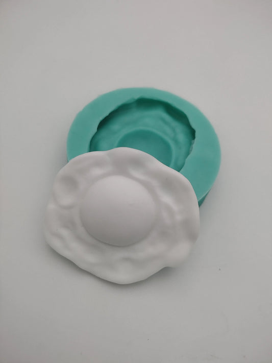 Egg-Silicone Mold-Faux Fake Bake-Clay, Resin, Soap, Candle, Plaster, Fondant or Baking Mold-Two Mold Styles Available