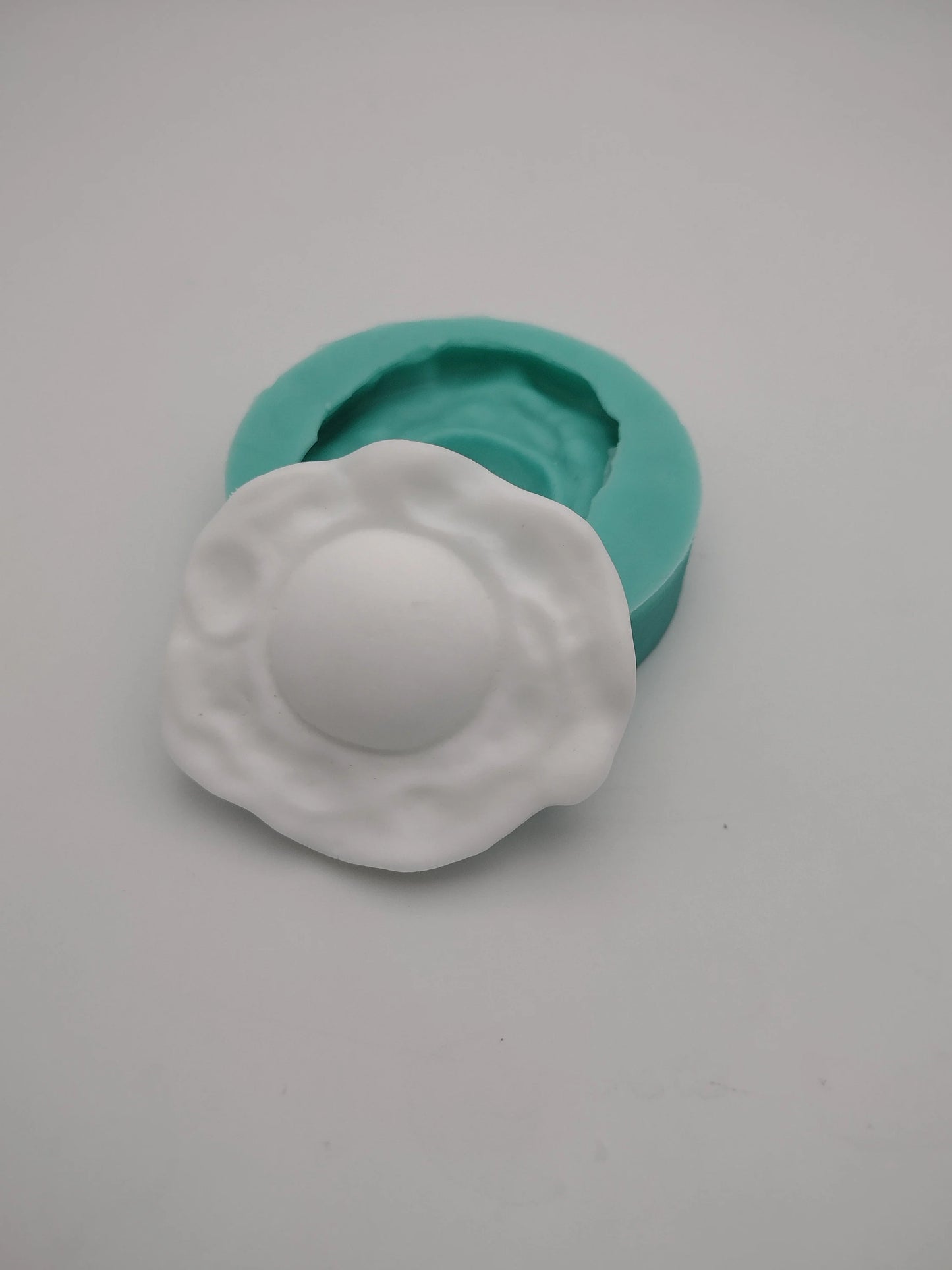 Egg-Silicone Mold-Faux Fake Bake-Clay, Resin, Soap, Candle, Plaster, Fondant or Baking Mold-Two Mold Styles Available