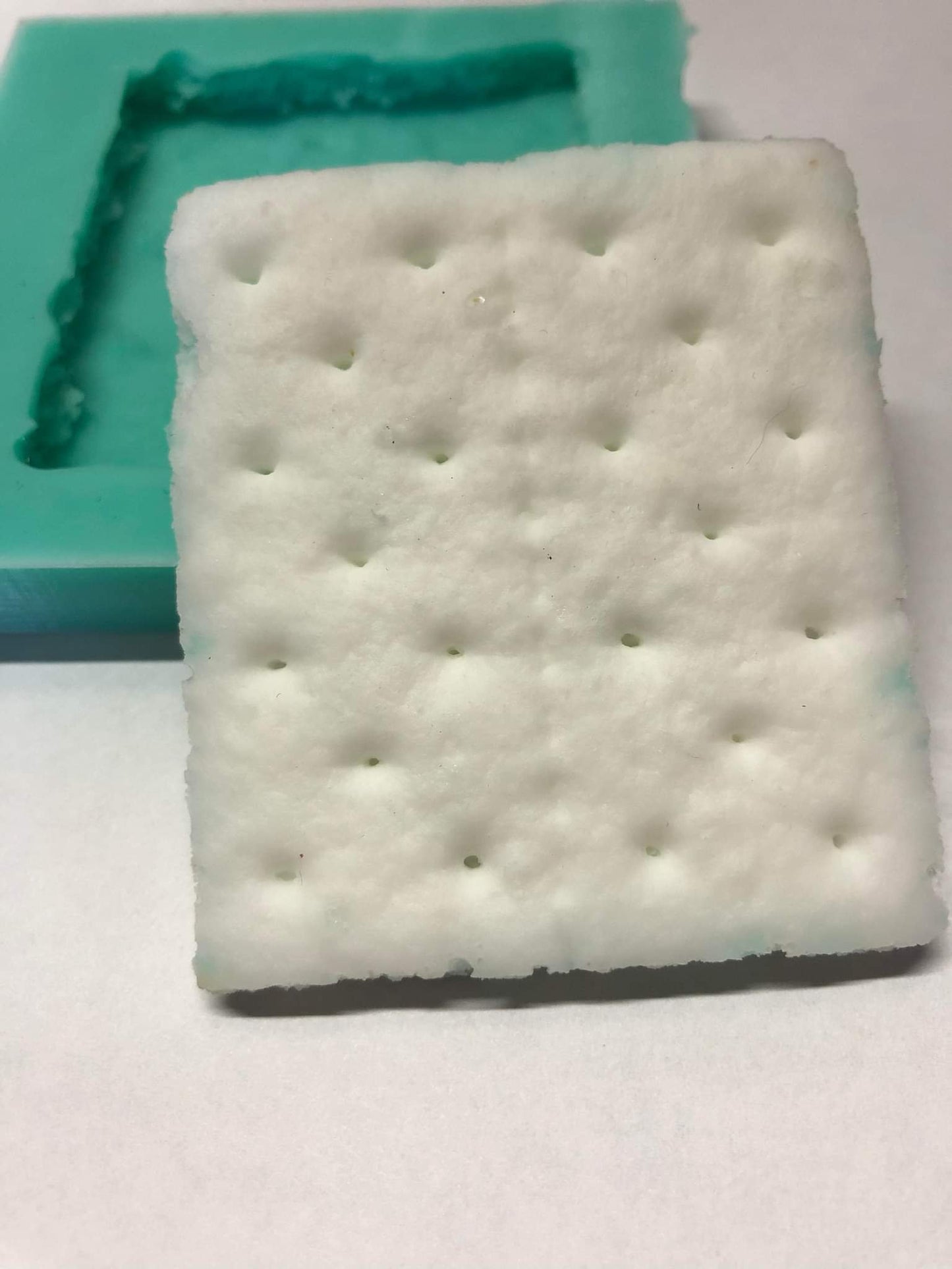 Graham Cracker-Silicone Mold-Faux Fake Bake-Clay, Resin, Soap, Candle, Plaster, Fondant or Baking Mold-Two Mold Styles Available