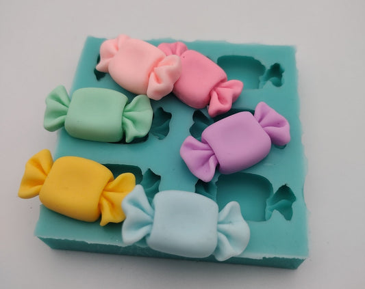 Candy Mini's-Silicone Mold-Faux Fake Bake-Clay, Resin, Soap, Candle, Plaster, Fondant or Baking Mold-Two Mold Styles Available