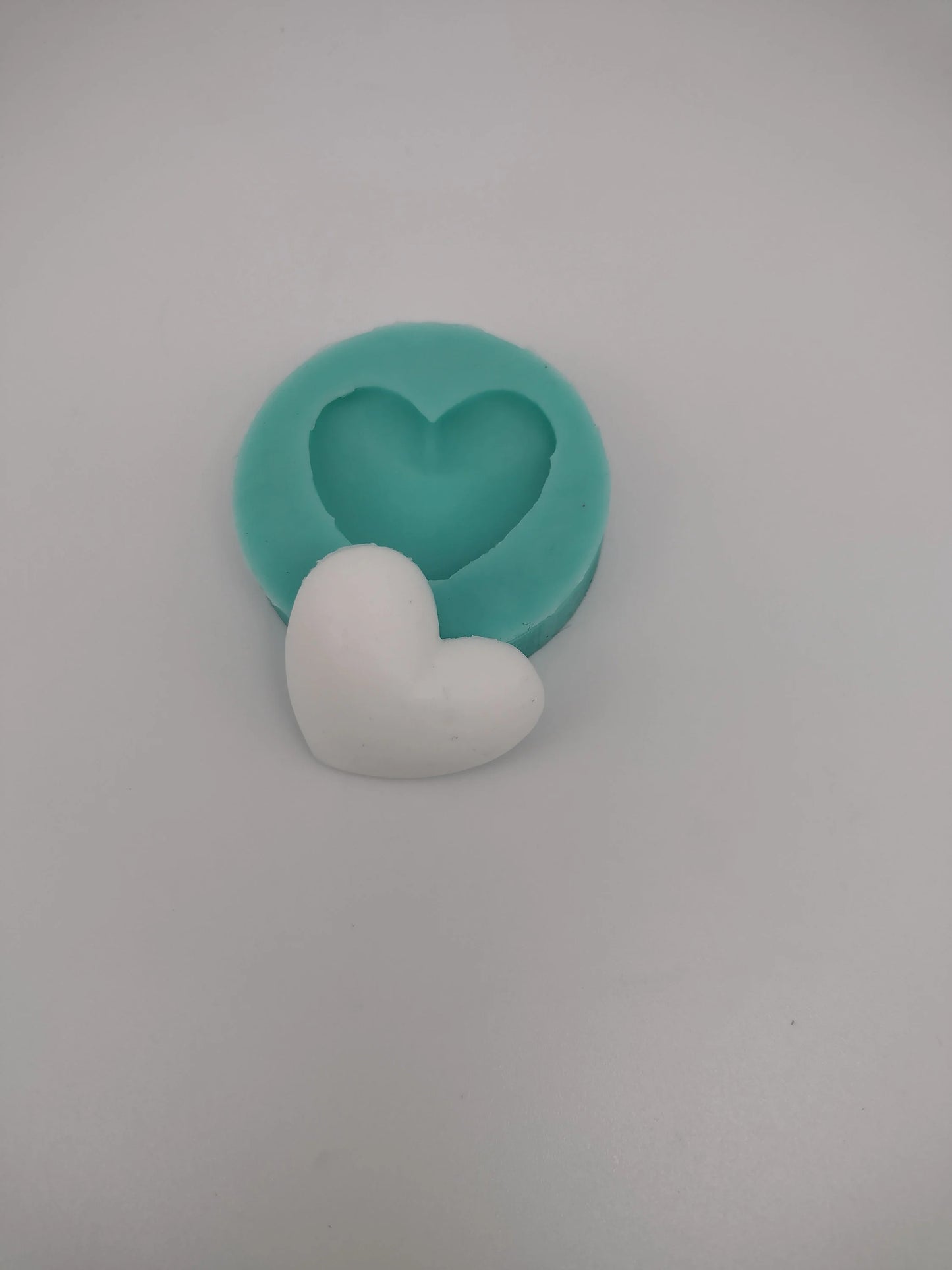 Little Heart-Silicone Mold-Faux Fake Bake-Clay, Resin, Soap, Candle, Plaster, Fondant or Baking Mold-Two Mold Styles Available