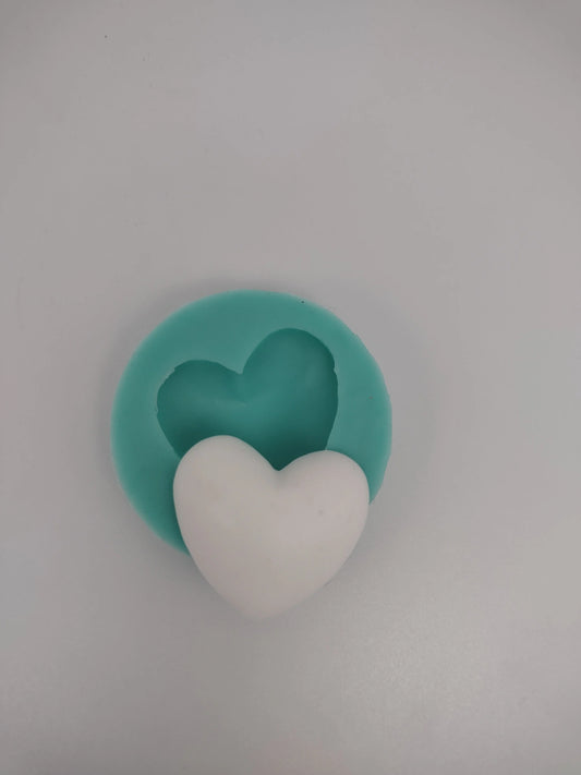 Little Heart-Silicone Mold-Faux Fake Bake-Clay, Resin, Soap, Candle, Plaster, Fondant or Baking Mold-Two Mold Styles Available