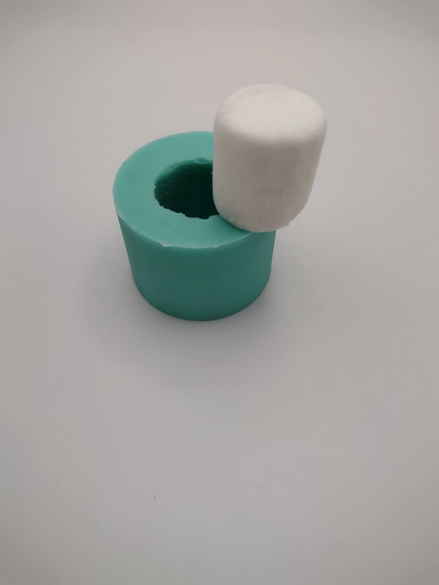 Single Marshmallow-Silicone Mold-Faux Fake Bake-Clay, Resin, Soap, Candle, Plaster, Fondant or Baking Mold-Two Mold Styles Available