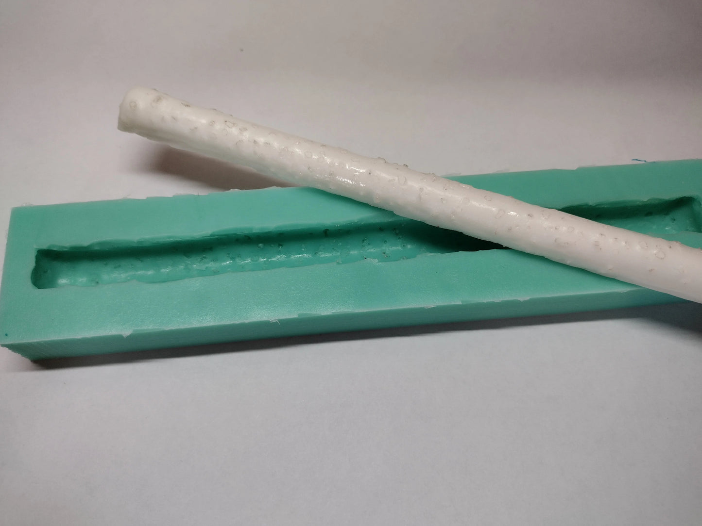 Pretzel Stick (Long)-Silicone Mold-Faux Fake Bake-Clay, Resin, Soap, Candle, Plaster, Fondant or Baking Mold-Two Mold Styles Available