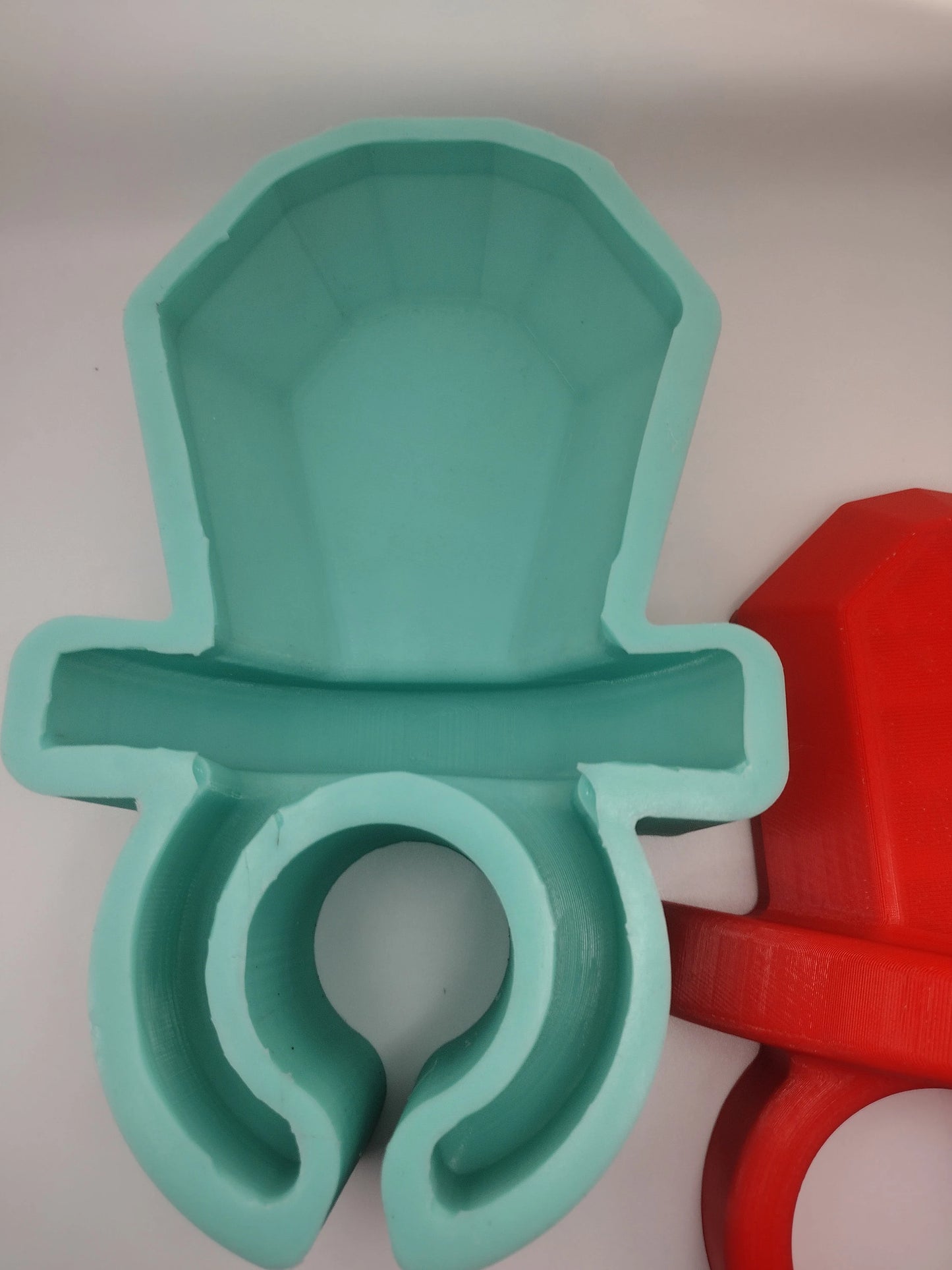 Ring Candy(XL)-Replica3Dprinted (One piece)-Silicone Mold-Faux Fake Bake-Clay, Resin, Soap, Candle, Plaster, Fondant or Baking Mold-Two Mold Styles Available