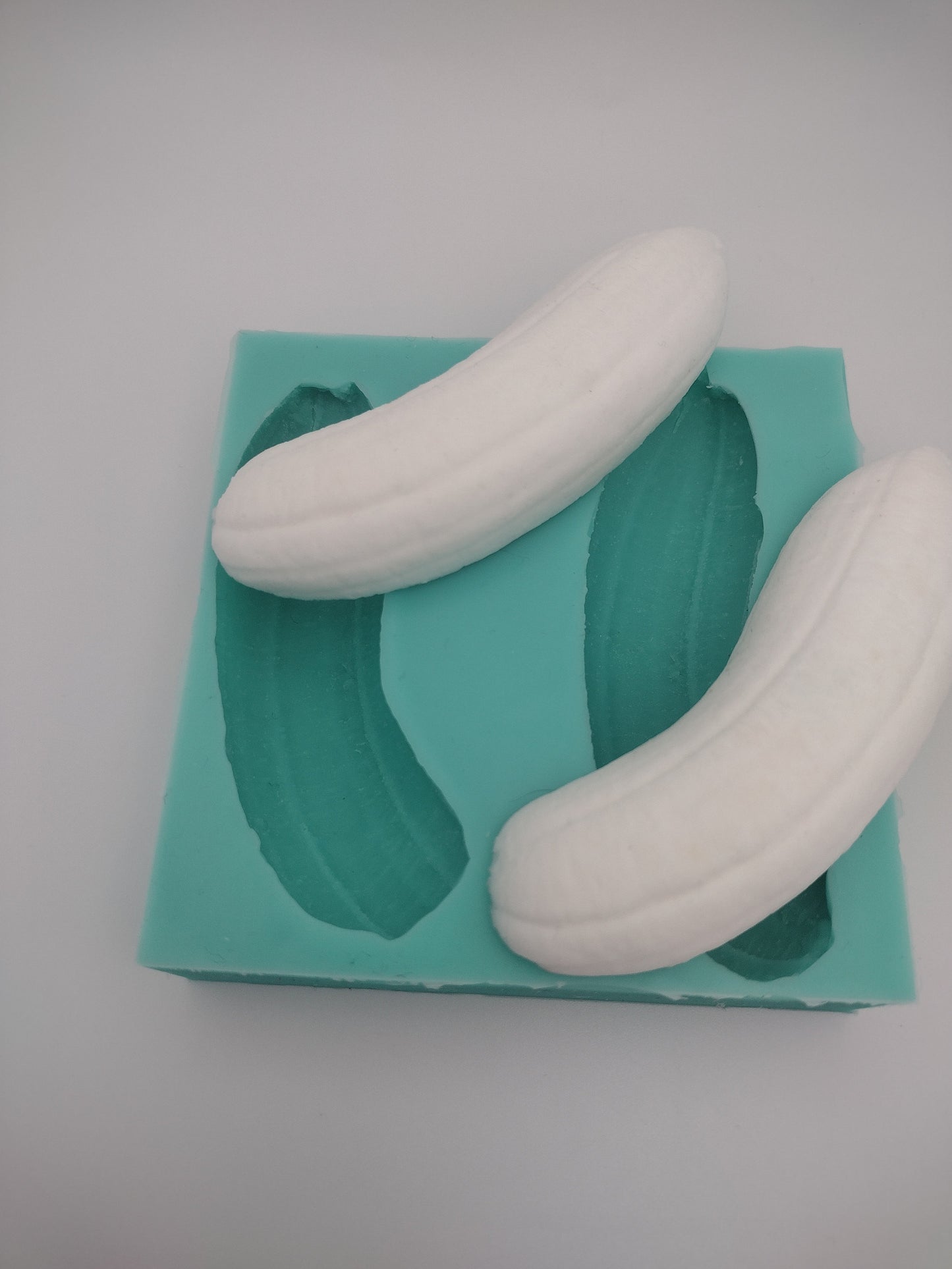 Small Bananas-Silicone Mold-Faux Fake Bake-Clay, Resin, Soap, Candle, Plaster, Fondant or Baking Mold-Two Mold Styles Available