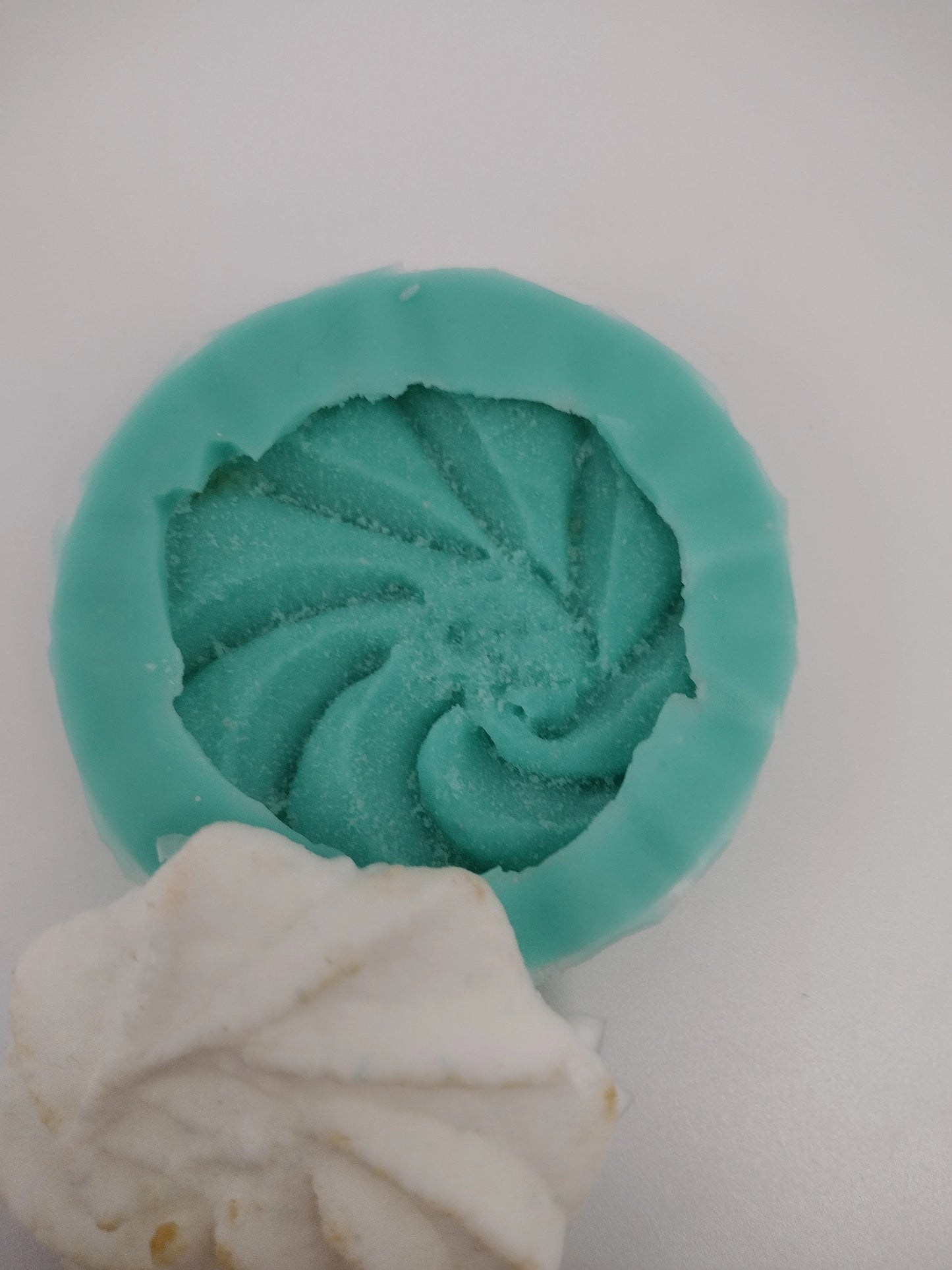 Swirl Cookie-Silicone Mold-Faux Fake Bake-Clay, Resin, Soap, Candle, Plaster, Fondant or Baking Mold-Two Mold Styles Available