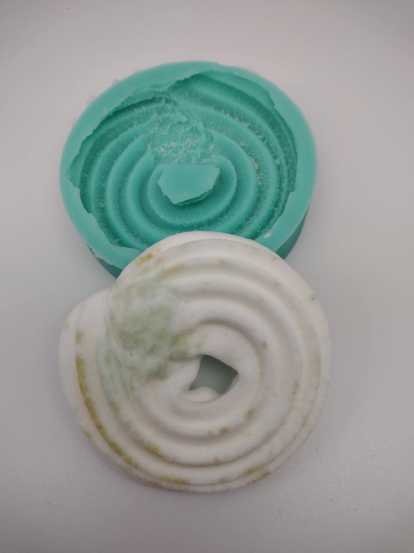 Swirl Cookie-Silicone Mold-Faux Fake Bake-Clay, Resin, Soap, Candle, Plaster, Fondant or Baking Mold-Two Mold Styles Available